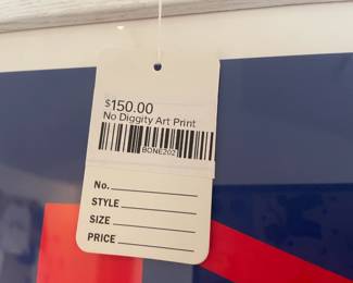 No Diggity Art Print 