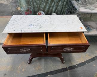 marble top desk