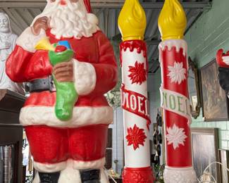 Christmas blow mold