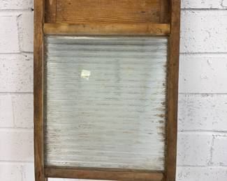 glass washboard