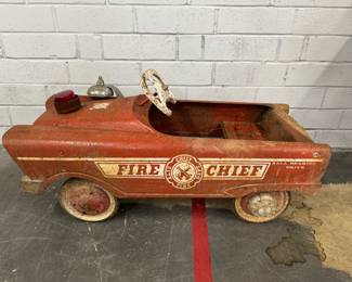 Fire chief petal car