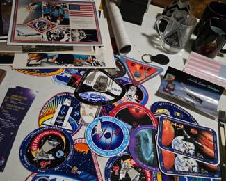 Space and history buffs, here’s your chance — authentic NASA and British keepsakes.