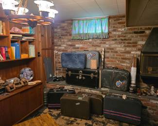 Vintage Suitcases & Trunk