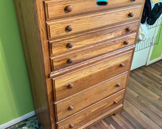 Athens Furniture Tall Dresser
Great condition!
3’ across x 18” deep x 52” tall

**We have the matching Armoire and dresser with mirror for sale as well