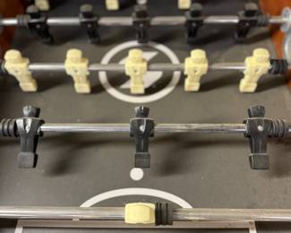 Two foosball tables 