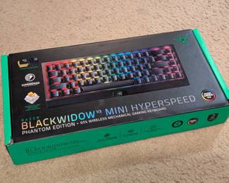 Razer BlackWidow V3 Mini hyperSpeed wireless mechanical keyboard