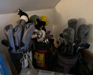 Golf clubs (one set is lefty!)