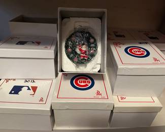 Danbury Mint Cubs ornaments