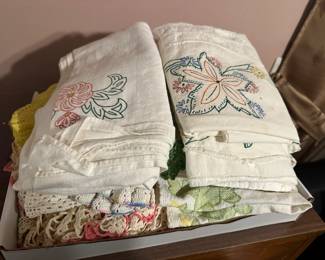Vintage linens