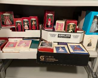 Hallmark ornaments.....