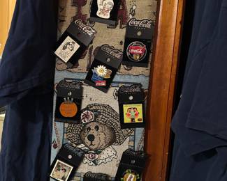 Coca Cola pinbacks.....