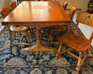 Farm Style Table and Chairs 