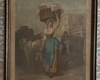 Francis Wheatley 1700's 'Cries of London' Prints - one of several in this series