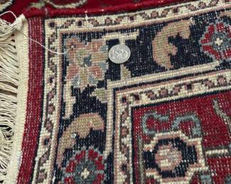 Sarouk Runner Stitch Detail