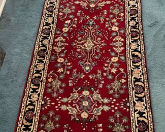 Sarouk Runner 31' wide x 10' long - Vintage