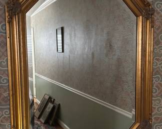 Octagon Shaped Beveled Mirror