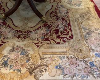 French Aubusson Rug 8.5'x12'