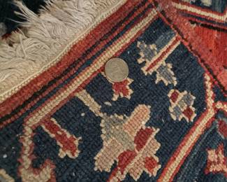Persian Heriz Runner Stitch Detail