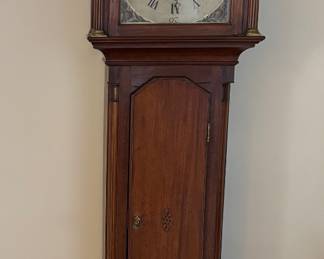 Beautiful Antique Grandfather Clock -Ja. Bonner Aberdeen