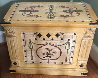 Wonderful Hand Painted Treasure Box