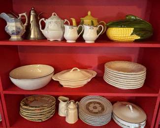 Stoneware and Serving Pieces