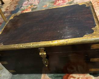 One of several Brass Trimmed Boxes
