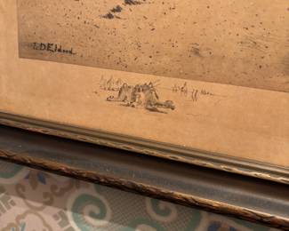 Eldred Signature with Camel in Border