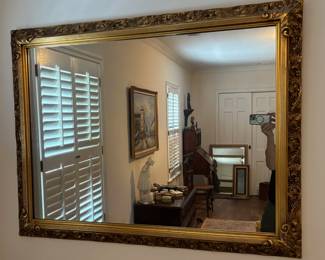 Beautiful Gold Gilded Mirror
