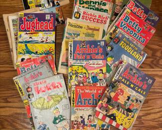 Some of the Vintage Comic Books
