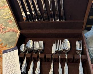 Stainless Mikasa Flatware Set