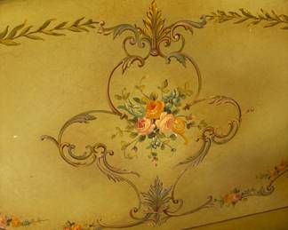 Detail of Hand Painting on Headboard