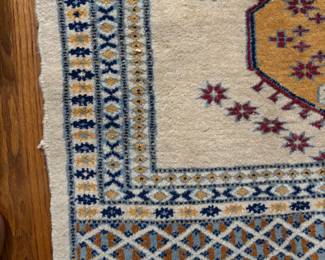 Turkman Rug Color and Pattern Detail
