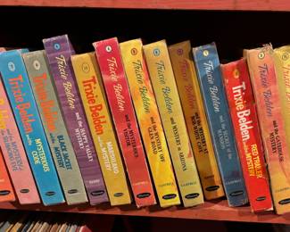 Collection of Vintage Trixie Belden Mysteries
