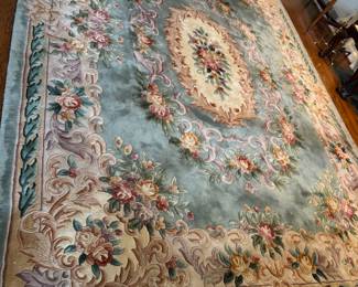 Chinese Aubusson Rug -- 8'X12'