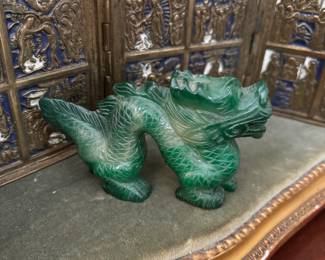 Carved Jade Dragon