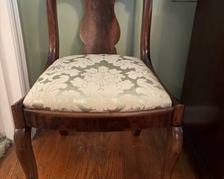 One of many antique side chairs