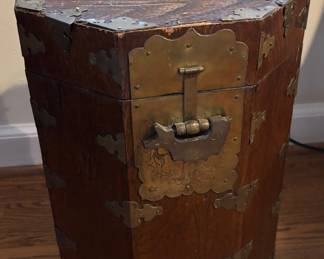 Korean Octagon Storage Box - locks - great hardware