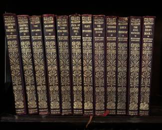 Leather bound 'The Pocket Kipling'-12 vols