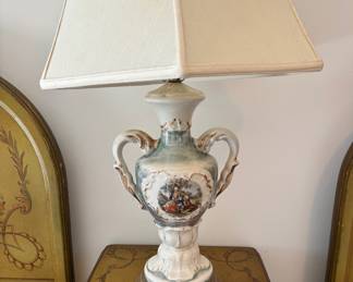 Geo and Martha Washington Lamp