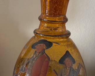 Mary Gregory Glass Decanter