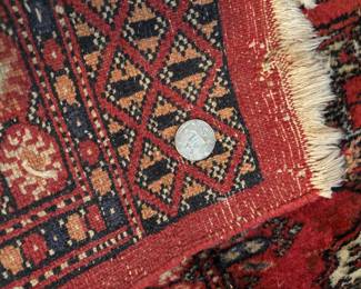 Stitch Detail of Vintage Pakistani Bokhara