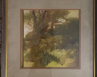 Watercolor Landscape by Carver