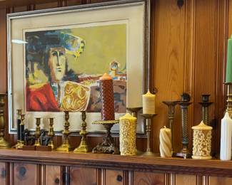 Great selection of Brass Candlesticks