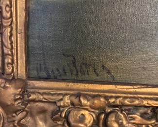 Painting Signature - possibly Patin