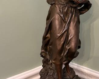 Bronze Sculpture in the Style of Moreau