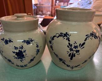 Vintage Crocks - Paul Story Pottery - Marshall TX