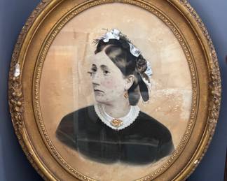 Interesting Antique Portrait