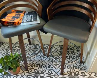 Mid Century Bar Stools