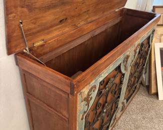 Art storage chest. $350.00. 51”w 15”d 34.5”t