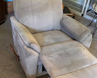 (2) Light Grey LaZBoy rocking recliners $250.00 each 
33”w 31”d 41”t